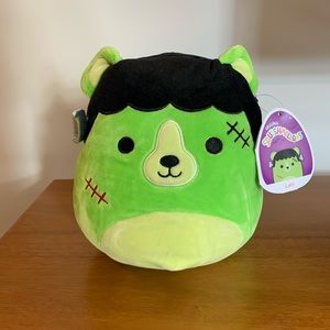 🎃Squishmallow Halloween - Len the Frankenbear 8”
